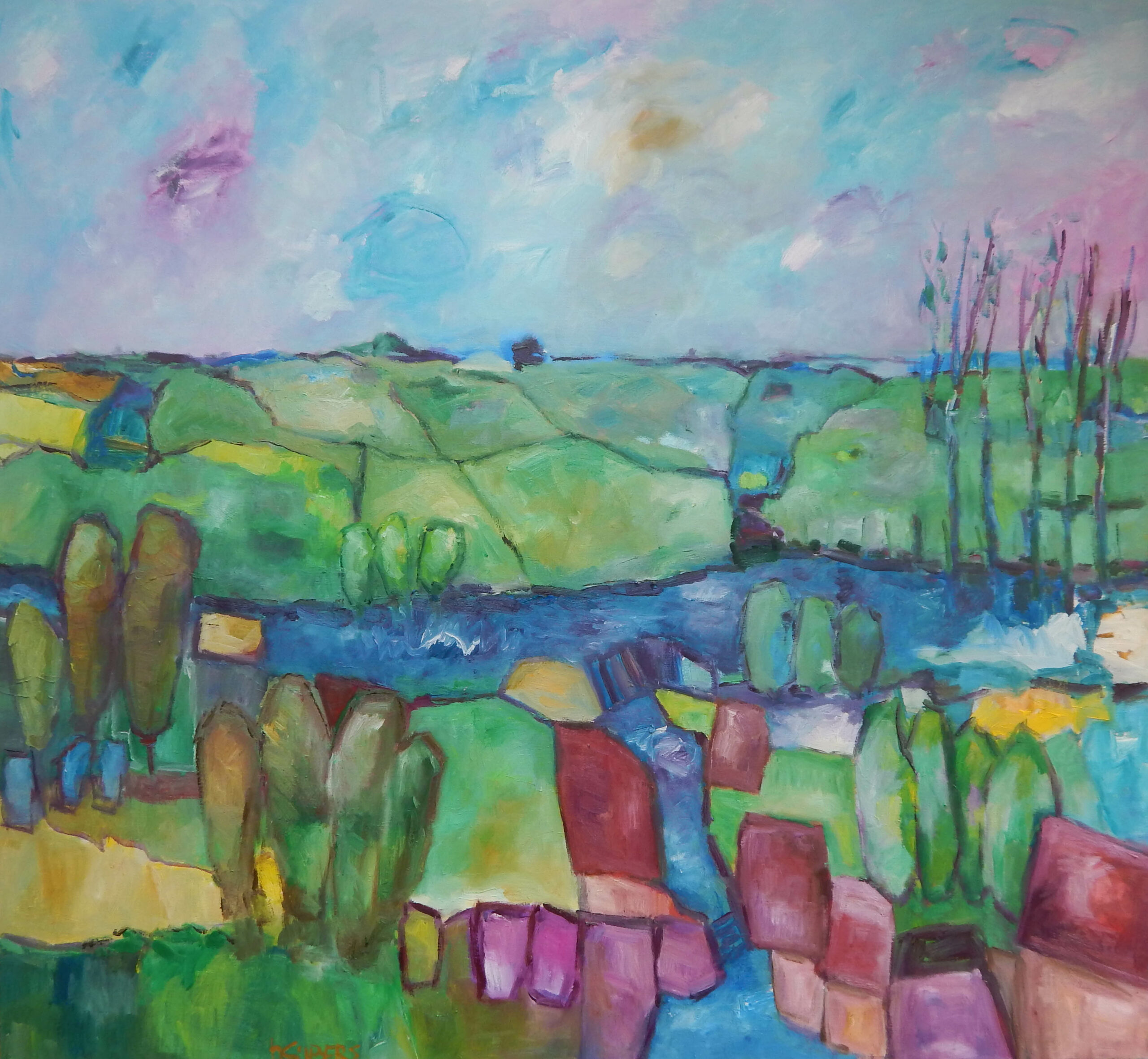 landschap met water